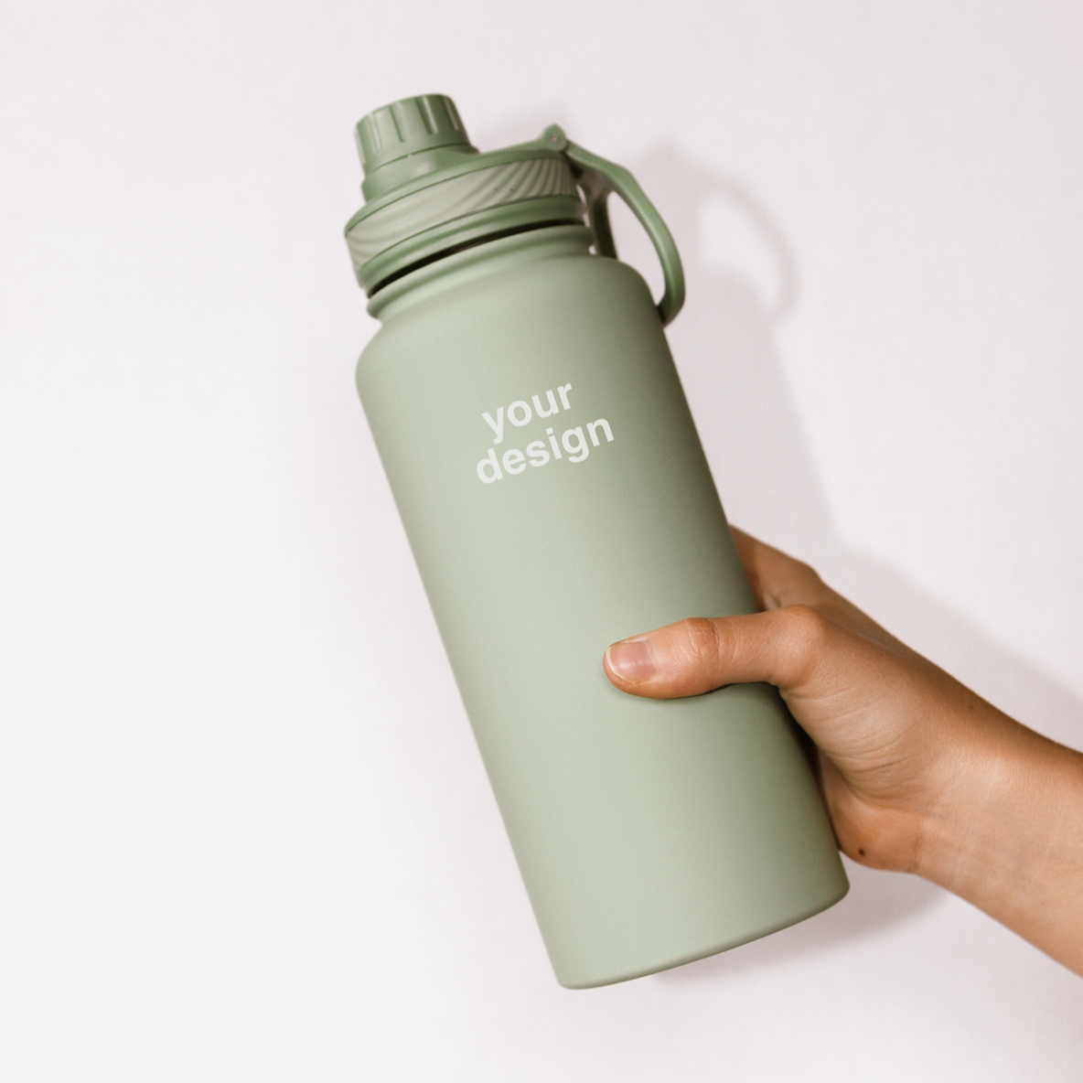 Khaki Custom Bottle