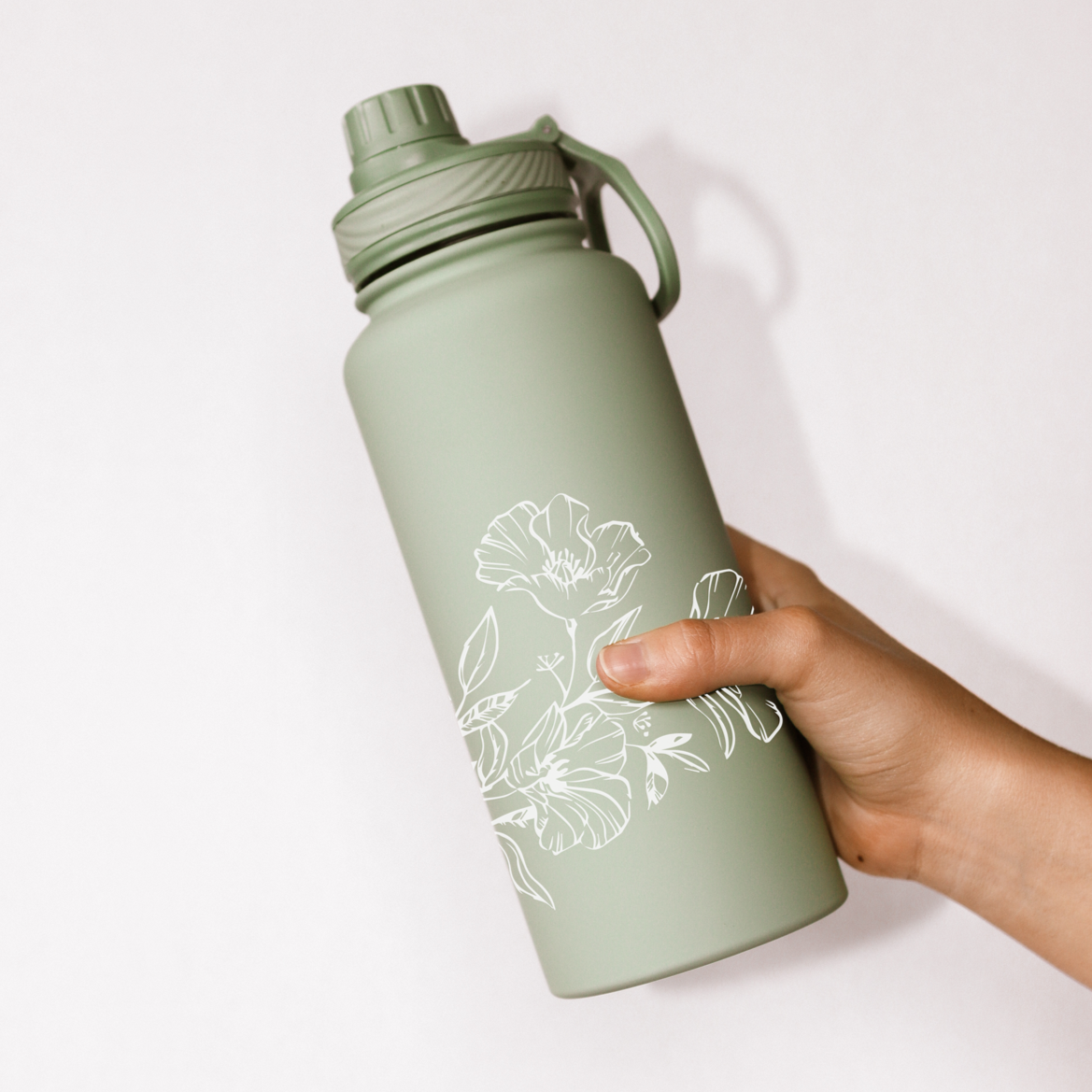 Khaki Custom Bottle