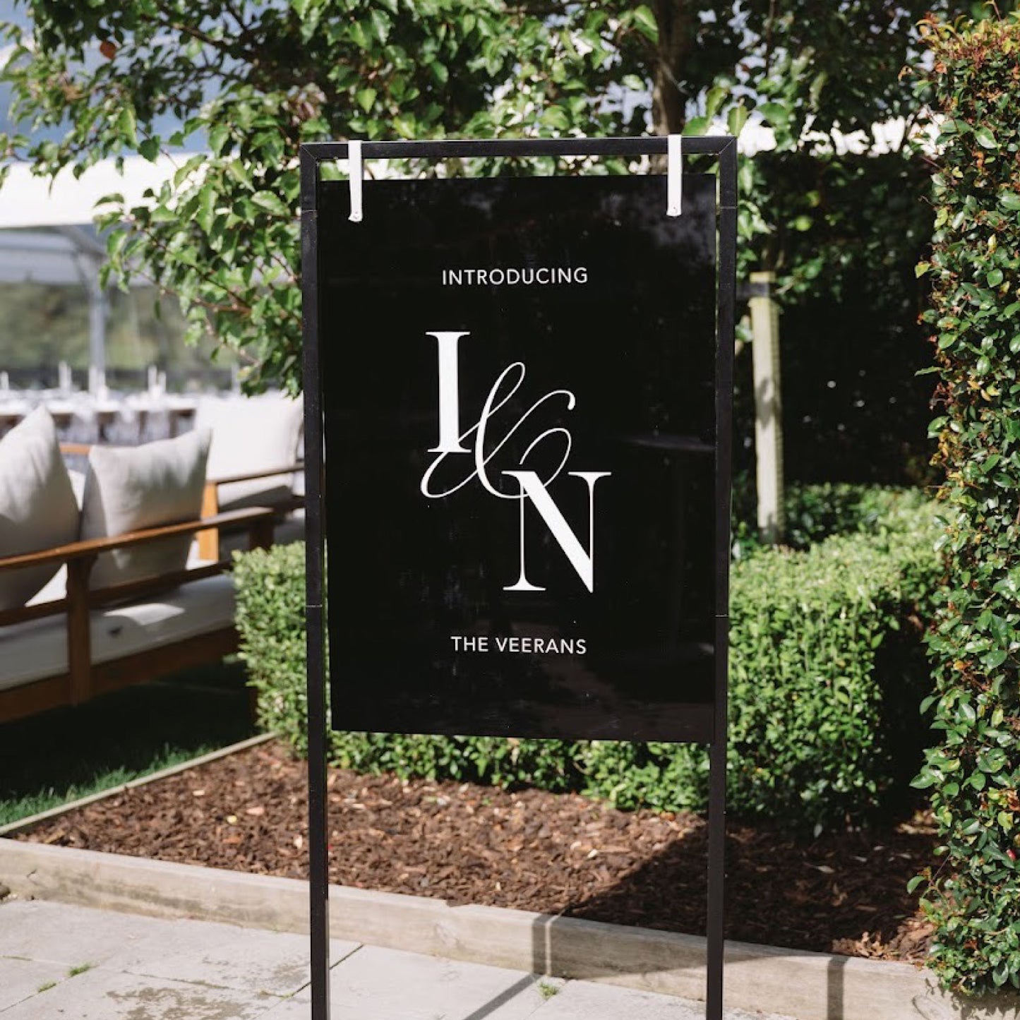 Custom Acrylic Wedding Welcome Signage