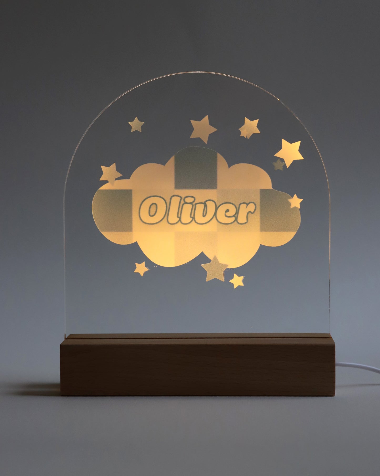 Personalised name night light
