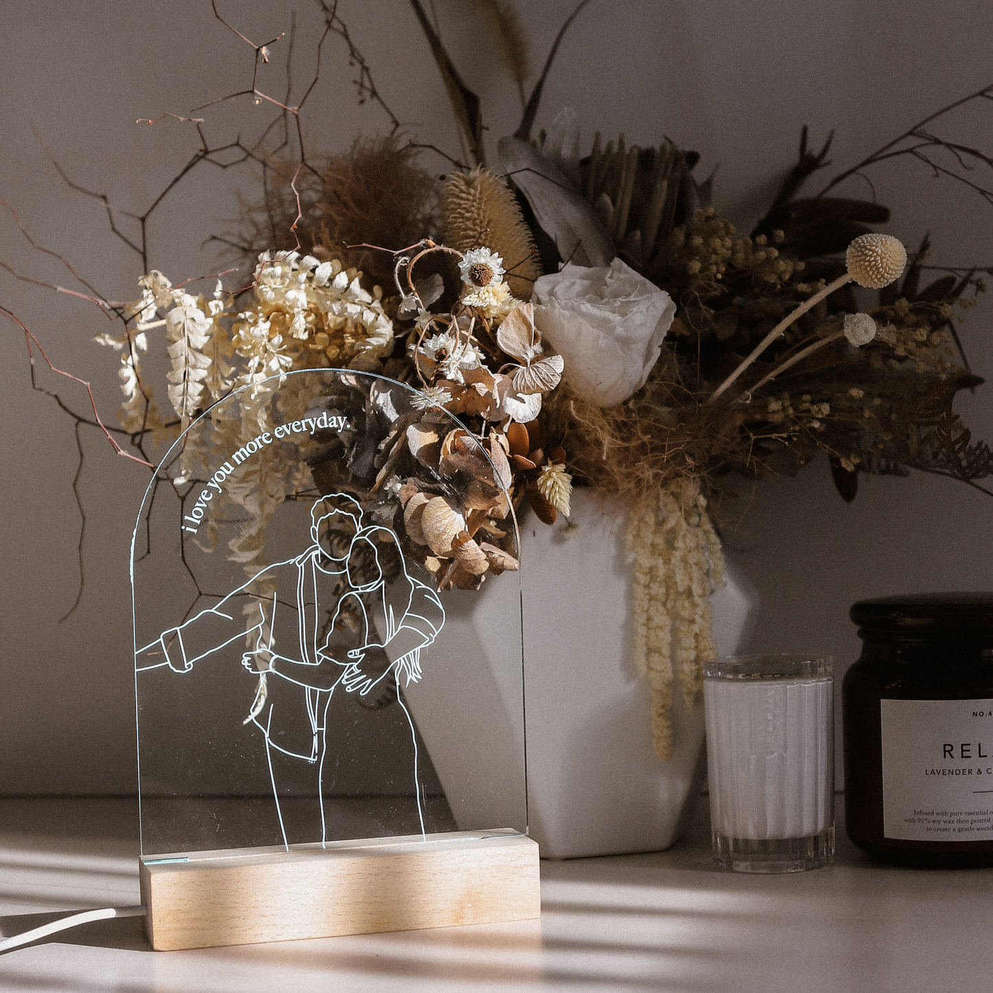 Custom Illuminated Illustration